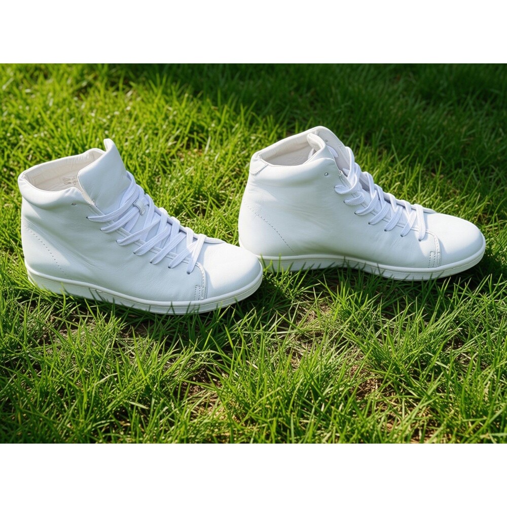Linder white high tops unisex